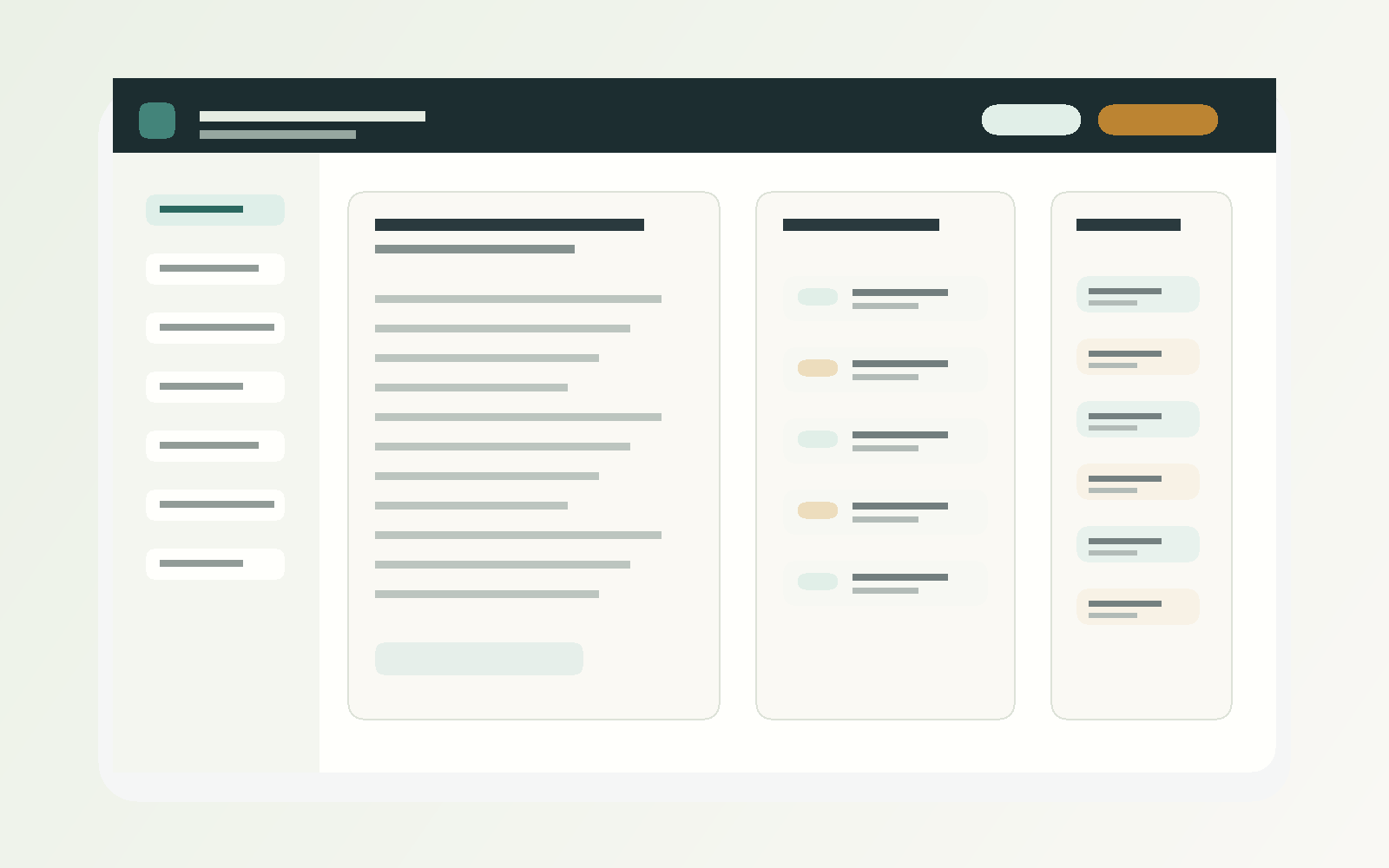 An anonymized moderation workspace preview
